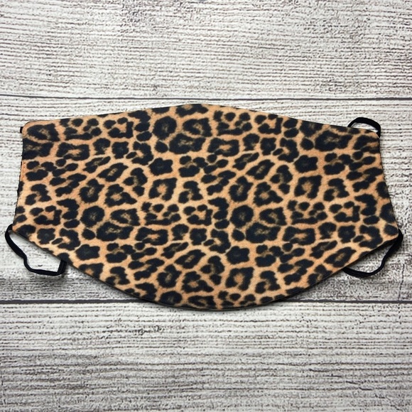 Leopard Print Face Mask - Picture 1 of 1